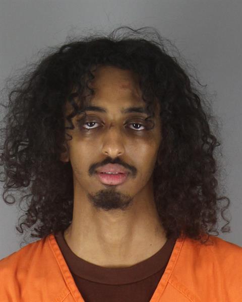 Booking photo of Khalid Abdi