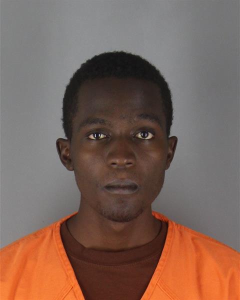 Booking photo of Emmanuel Nyangate
