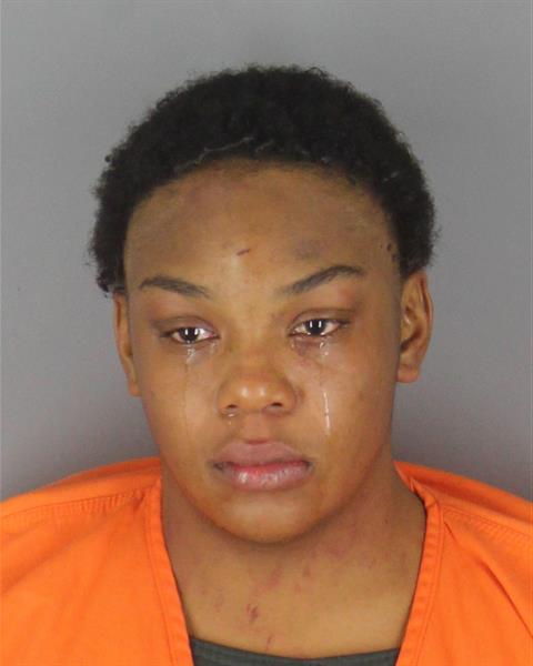 Booking photo of Aniyah Hill