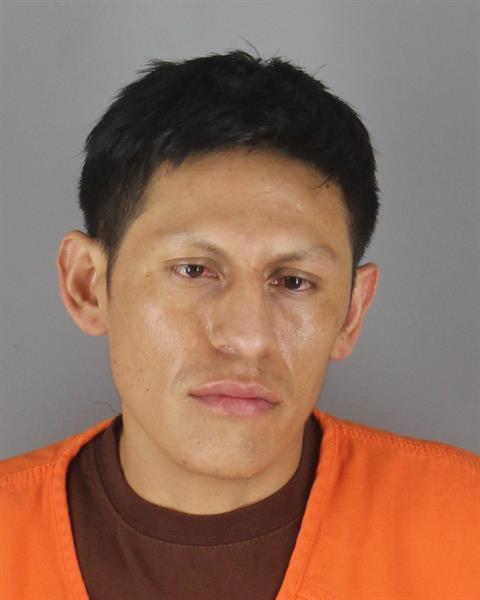 Booking photo of Robinson Changoluisa Chusin