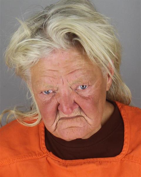 Booking photo of Sue Carrothers