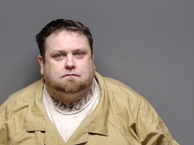 Booking photo of Nathan Howard Clair