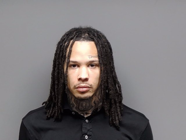 Booking photo of Justis Isiah Shelton