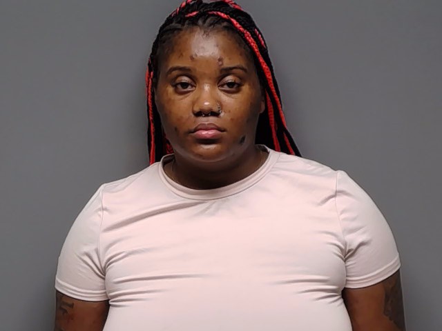 Booking photo of Angela Michelle Taylor