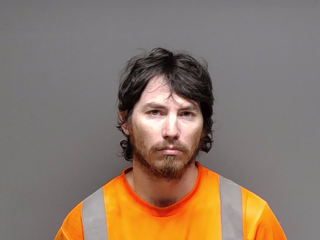 Booking photo of Brandon David Baker