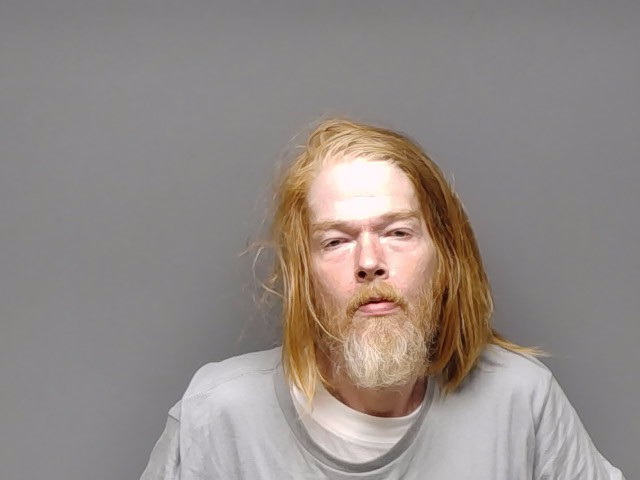 Booking photo of Jeremiah Rosenback