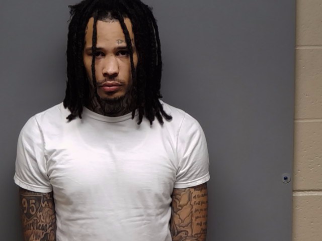 Booking photo of Justis Isiah Shelton