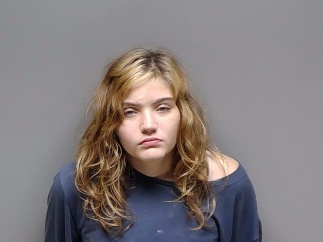 Booking photo of Hailey Dudley