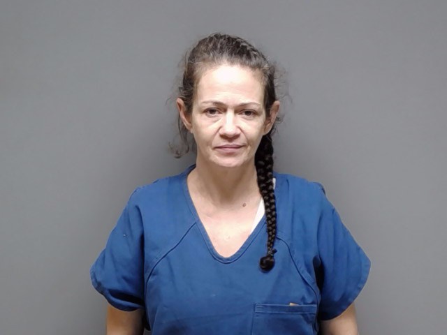 Booking photo of Angela Dudley