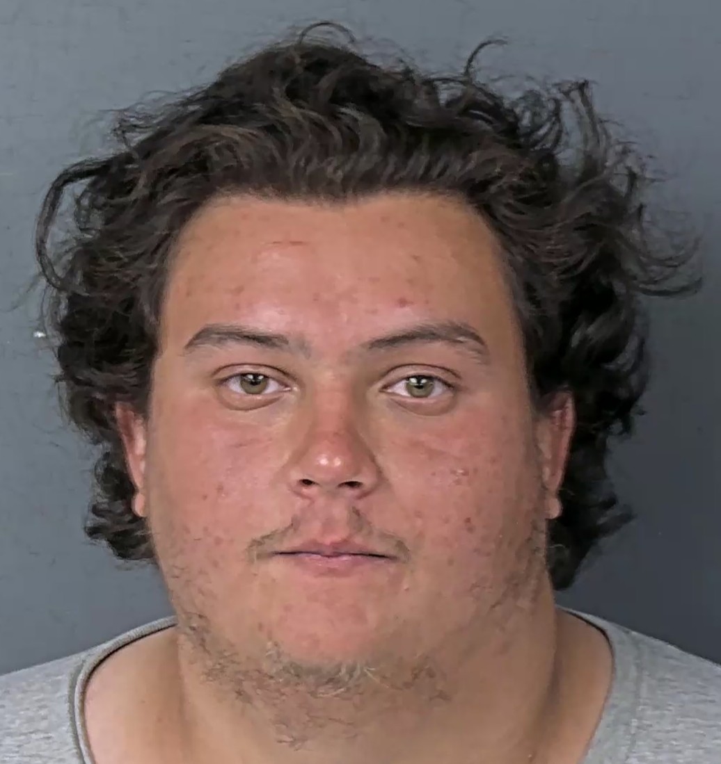 Booking photo of Andrew David Moralobo