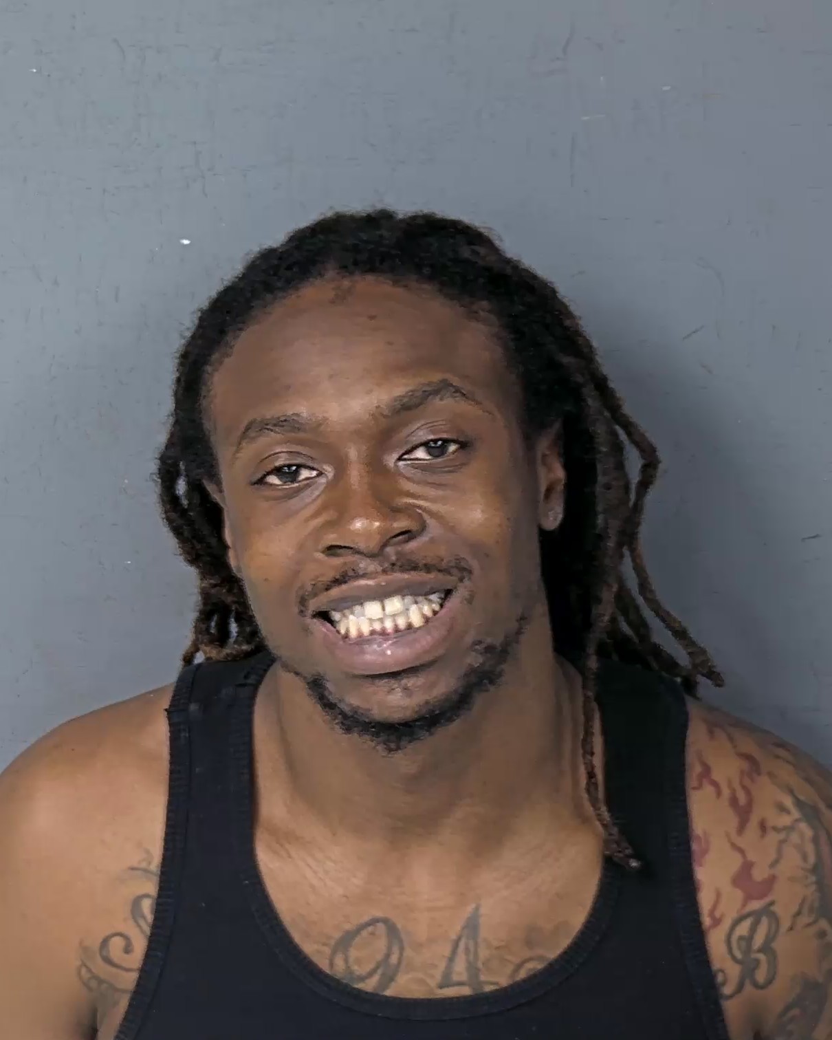 Booking photo of Samuel Elijah Burroughs