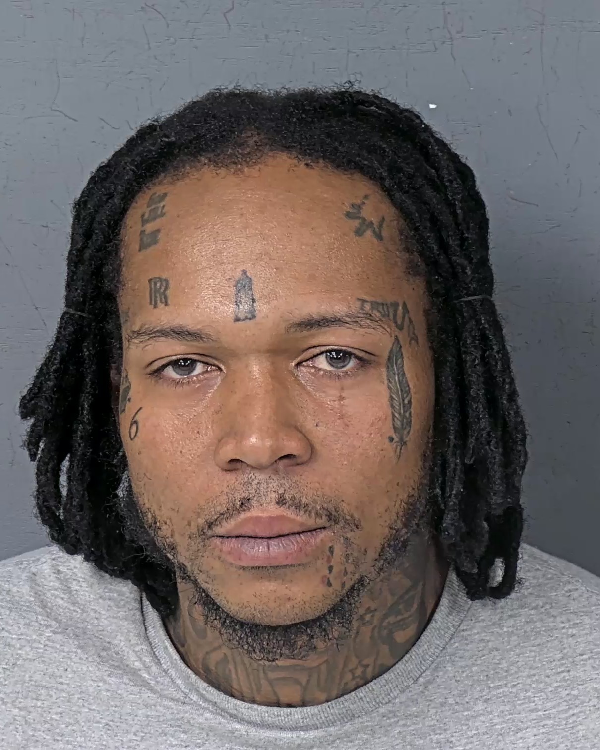 Booking photo of Delano Oraine Thompson