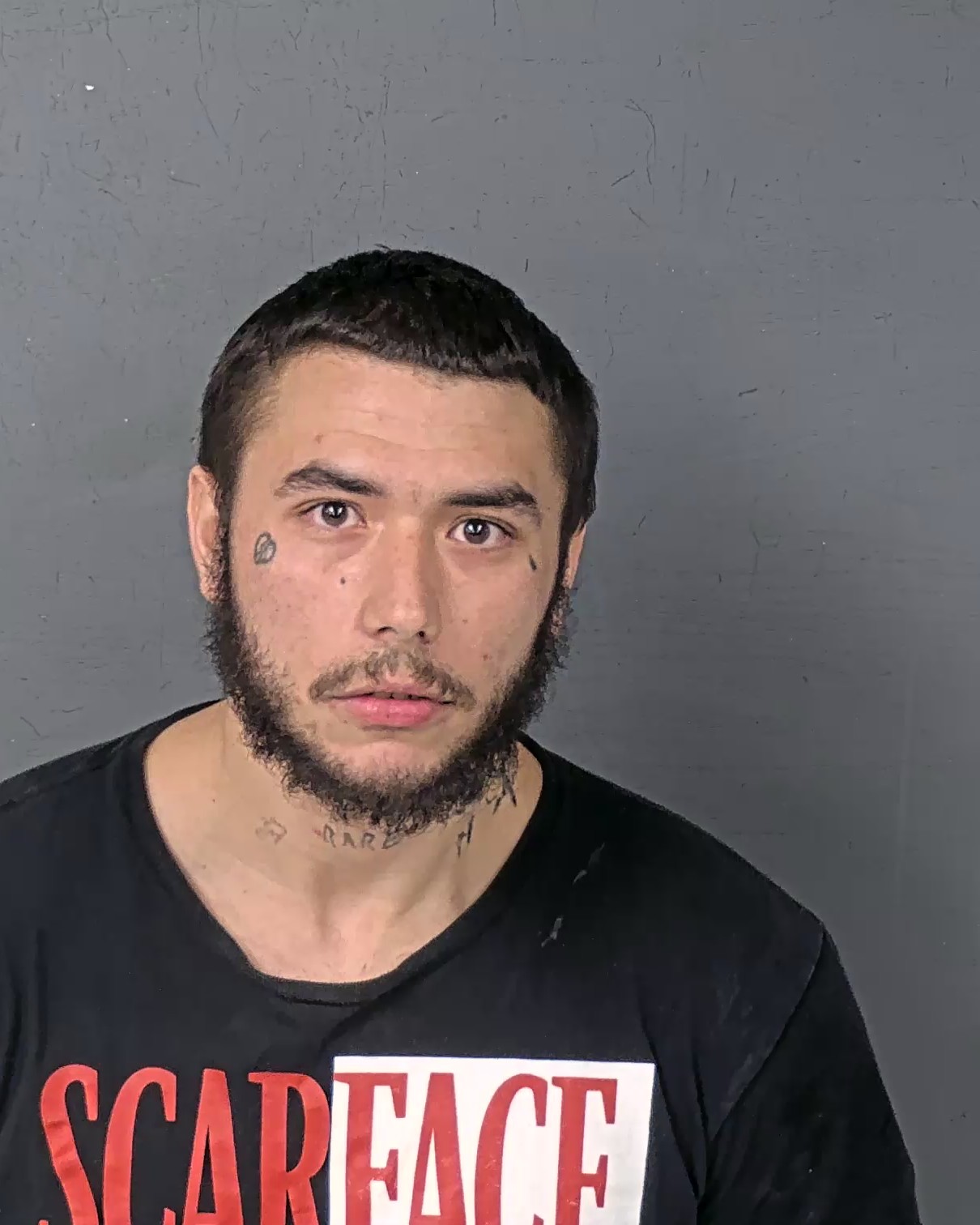 Booking photo of Daemon Dakota Bush