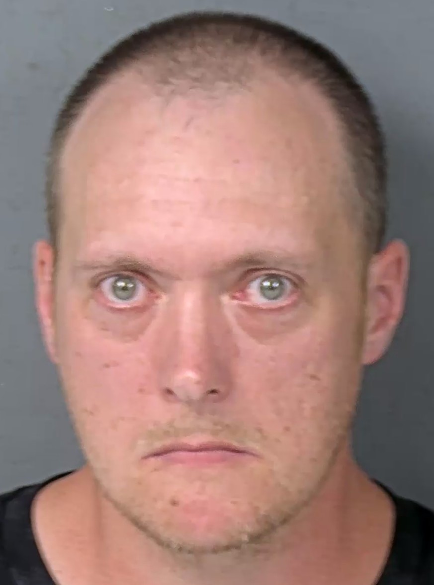 Booking photo of Robert Christopher Pellegrino