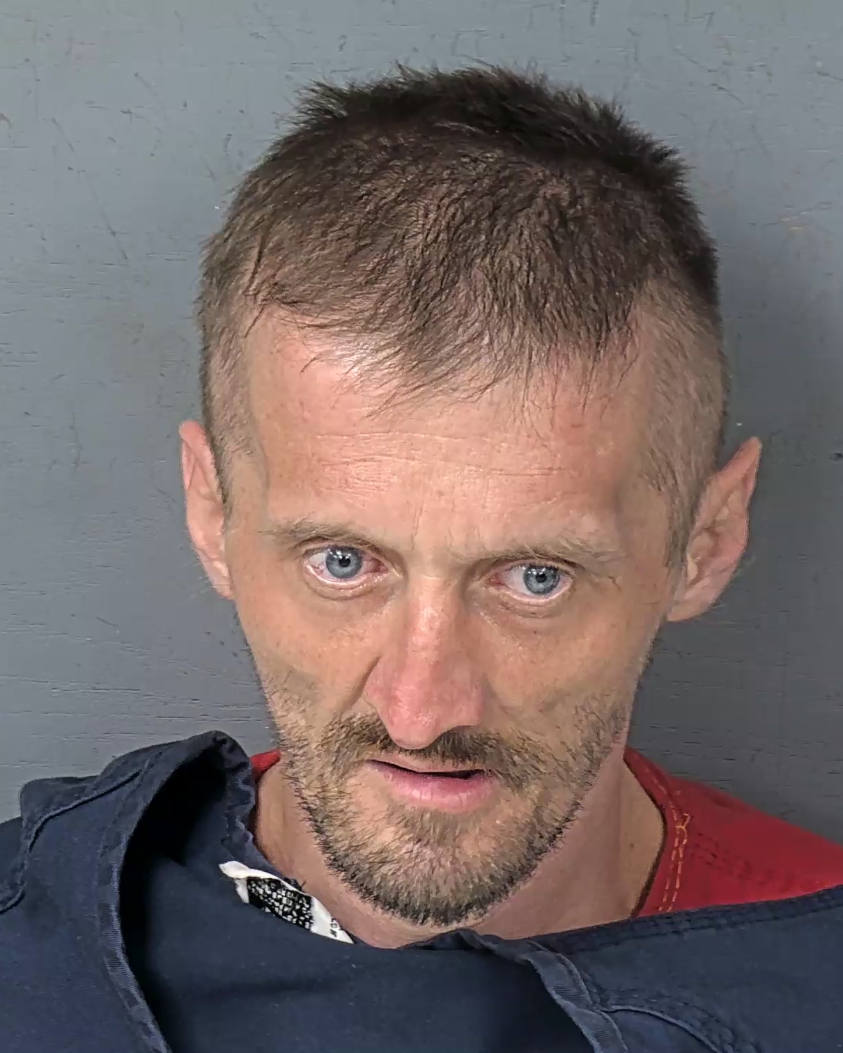 Booking photo of Daniel Thomas Jr Hall