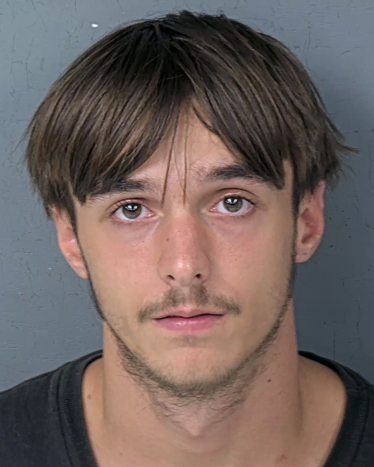 Booking photo of Christopher Wyatt Hampton