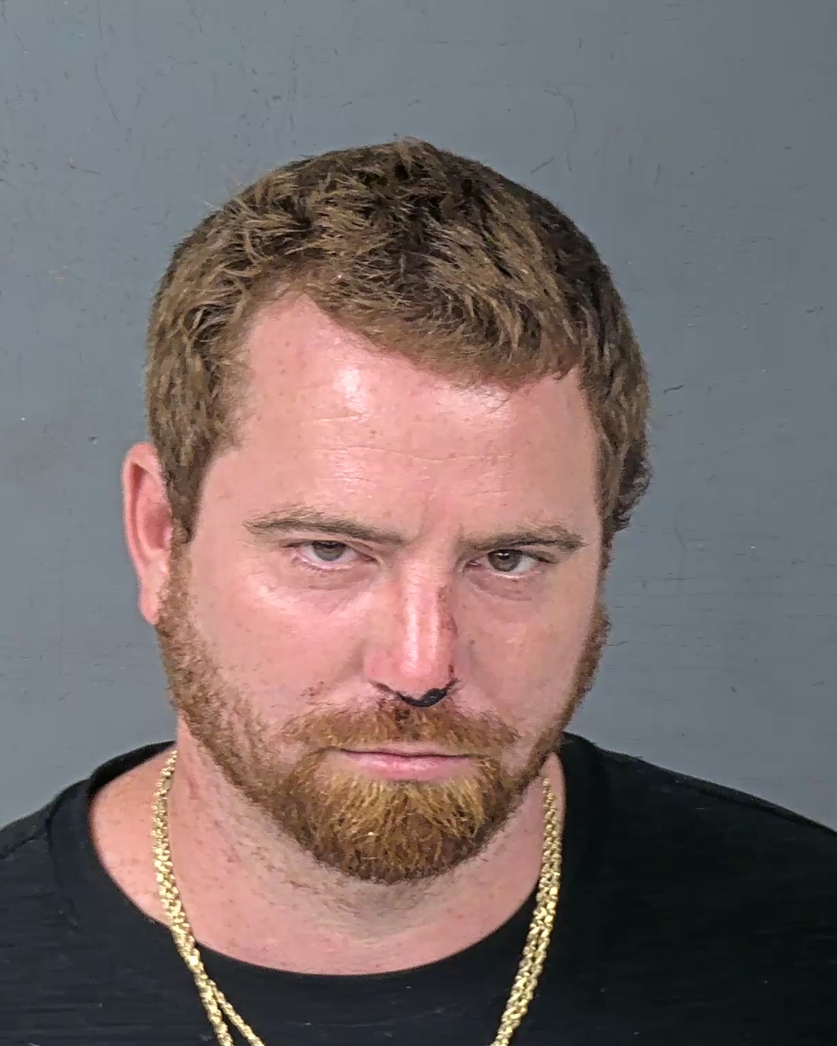 Booking photo of Brandon Patrick Metzger