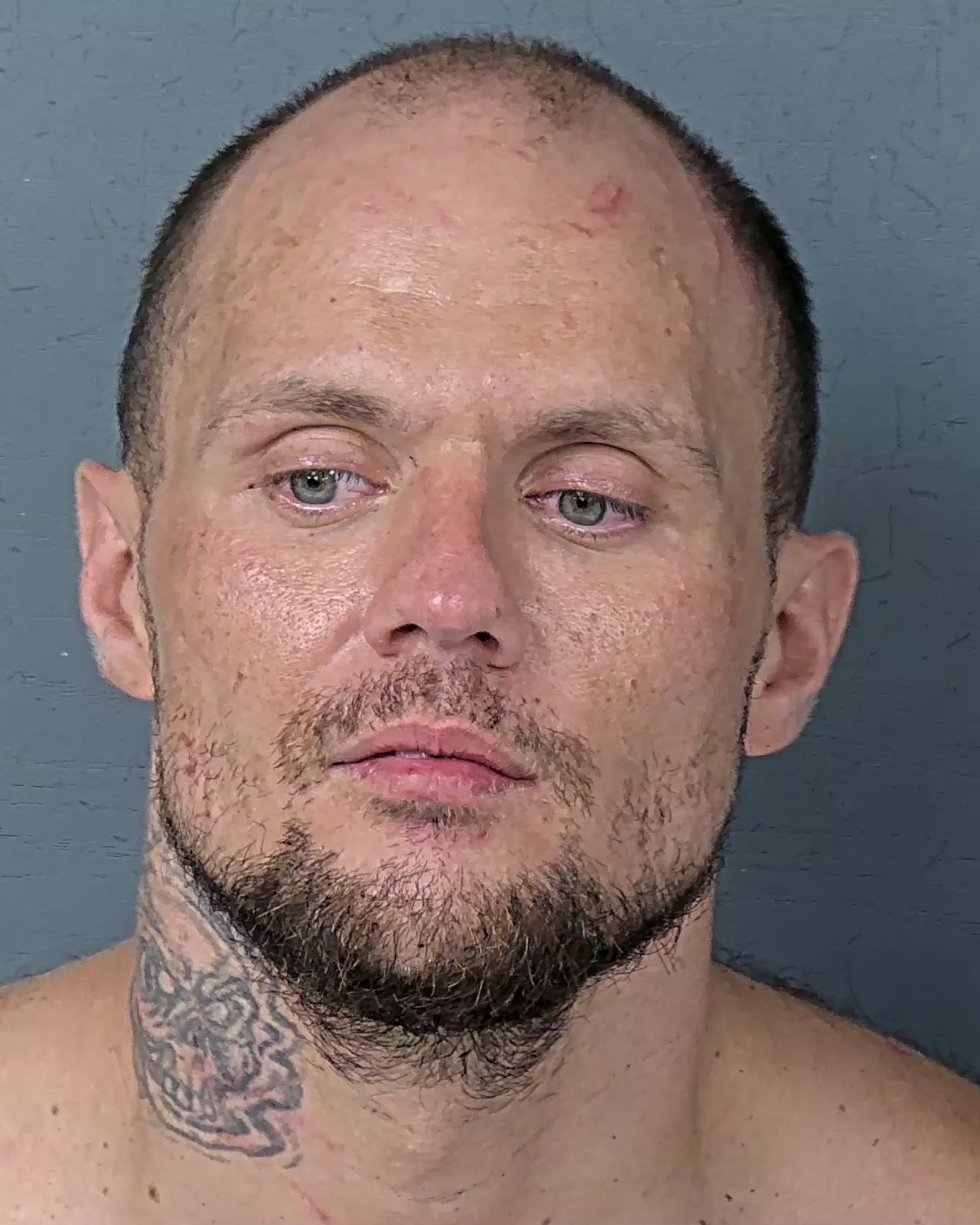 Booking photo of Levi James Davis