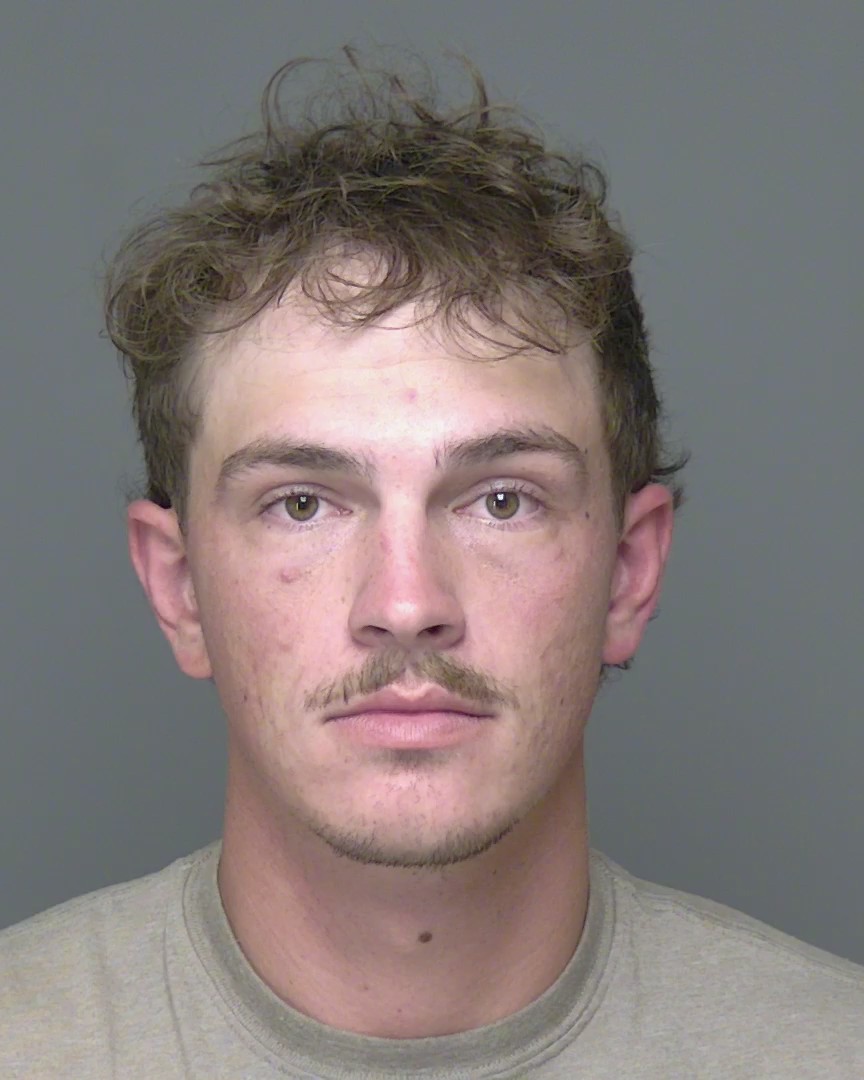 Booking photo of Caleb Block