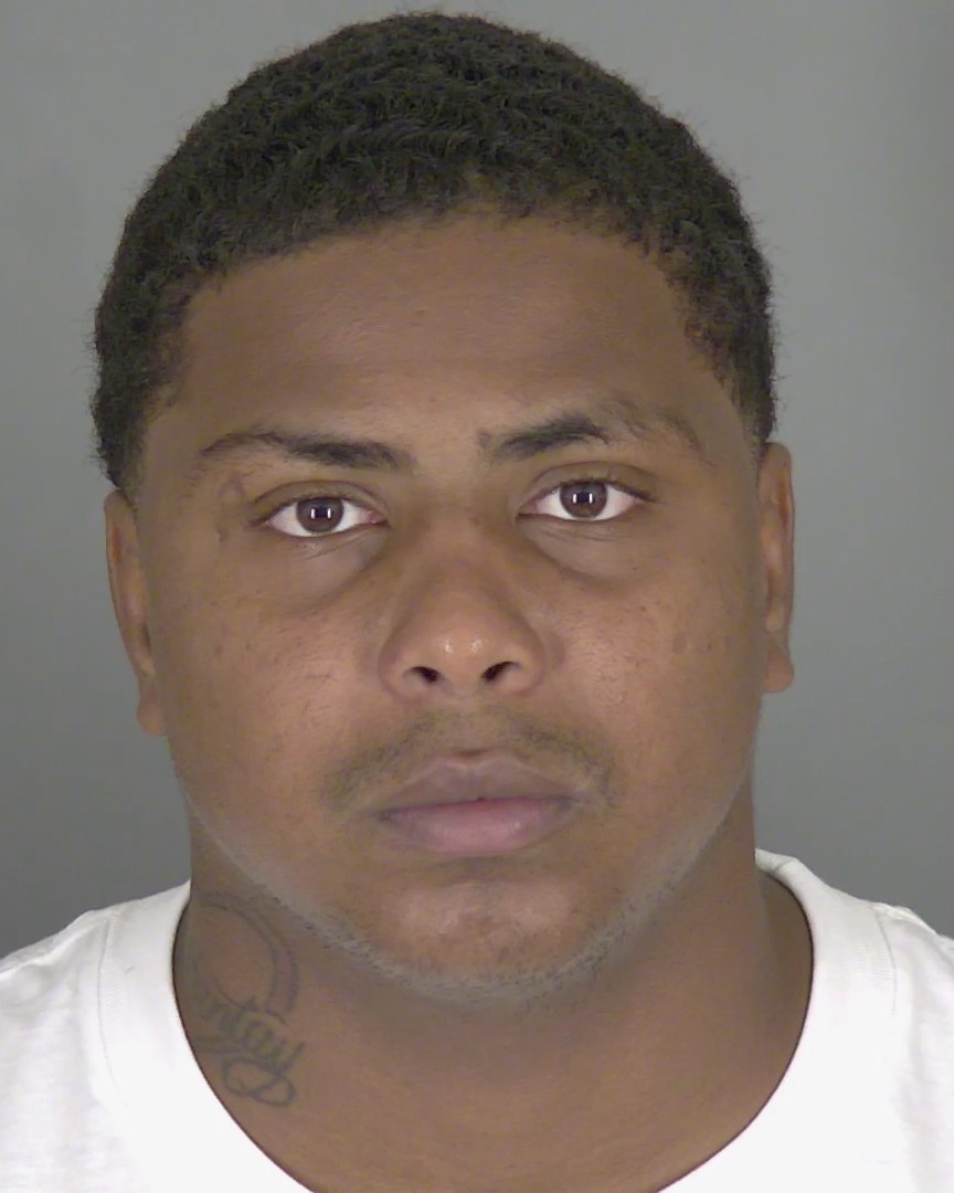 Booking photo of Tyrek Dunlap
