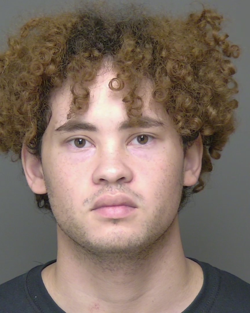 Booking photo of Elijah Frank