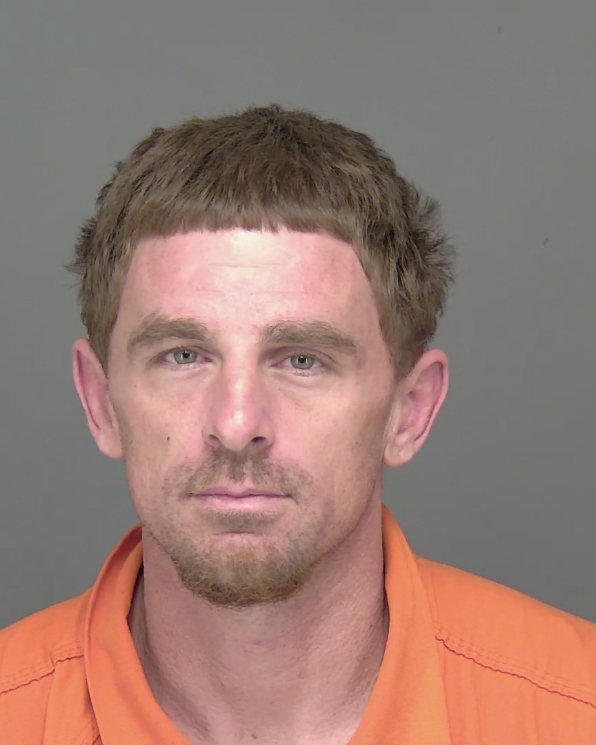 Booking photo of Daniel Barker