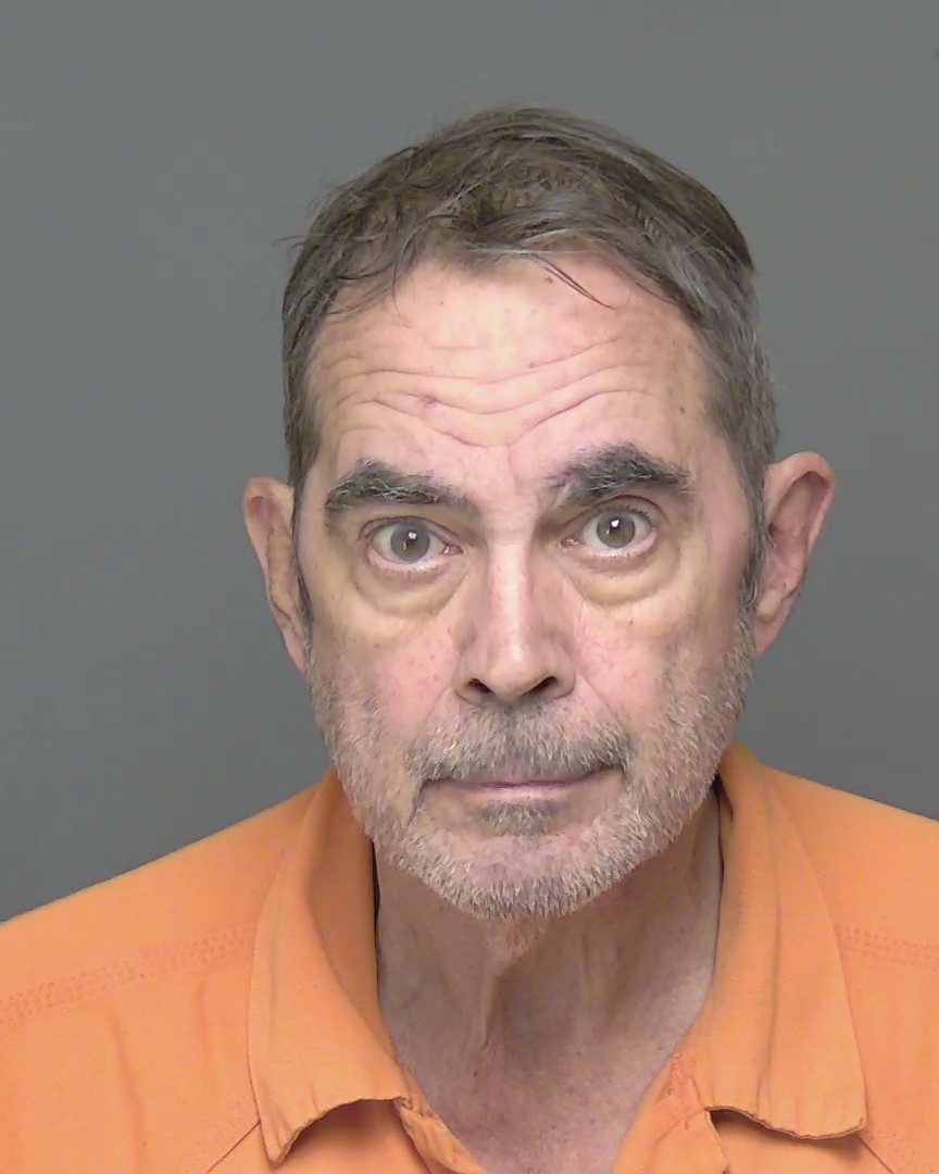 Booking photo of Peter Hickey
