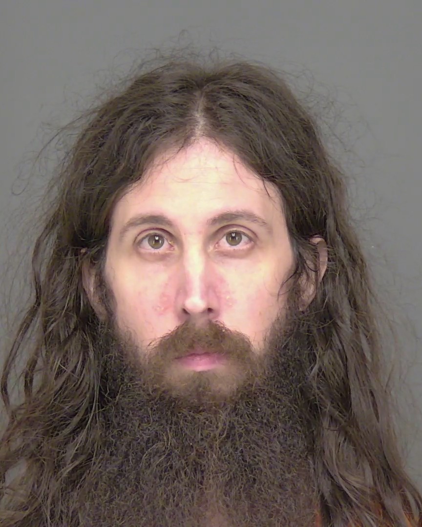 Booking photo of Nicholas Yaeger