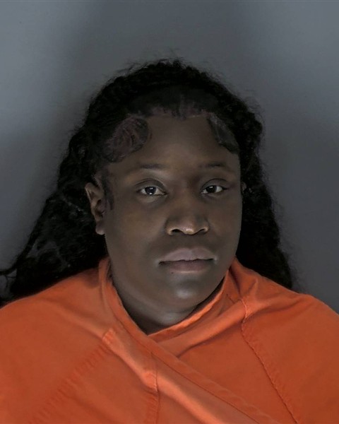 Booking photo of Tamika Bellamy