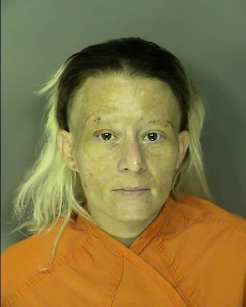 Booking photo of Jaclyn Wolfenbarger