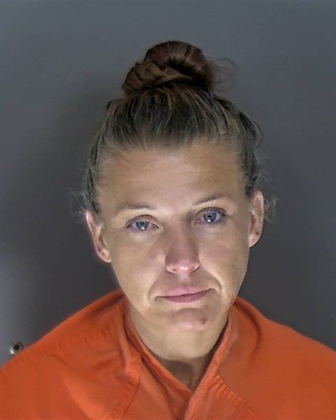 Booking photo of Megan Burch