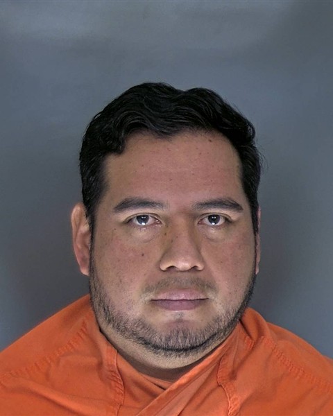 Booking photo of Adrian Alfonso Saldana