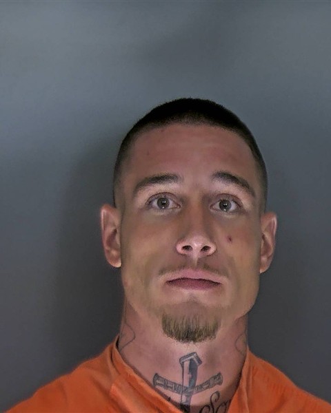 Shane Evans booking photo