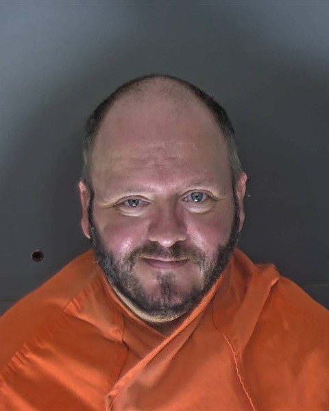Booking photo of Christopher Hodges