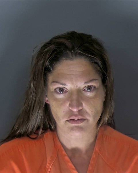 Booking photo of Amanda Falco