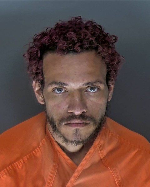 Booking photo of Nicholas Hunt