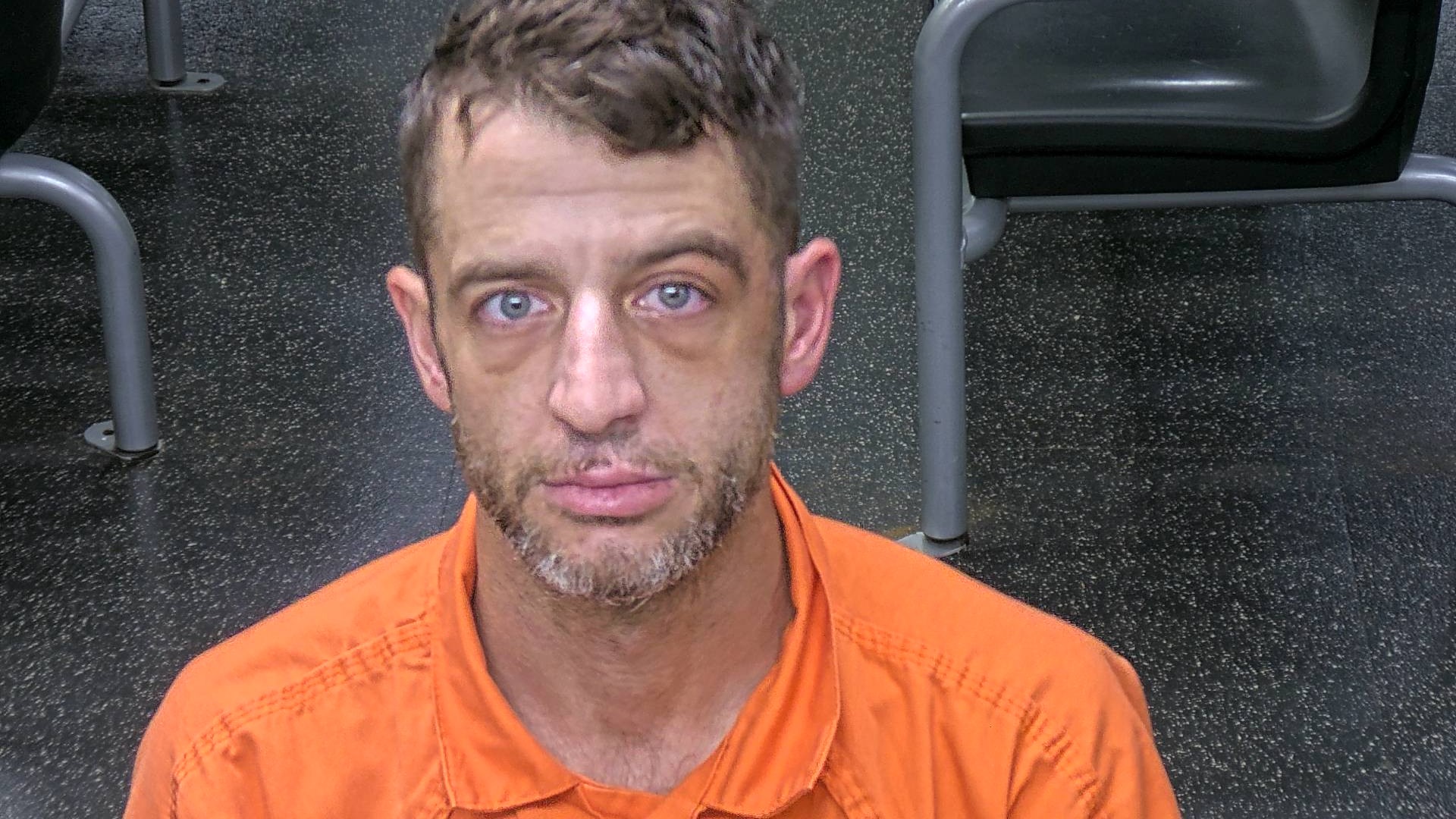 Booking photo of Daniel Morrow