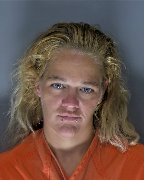 Booking photo of Brittany Allen