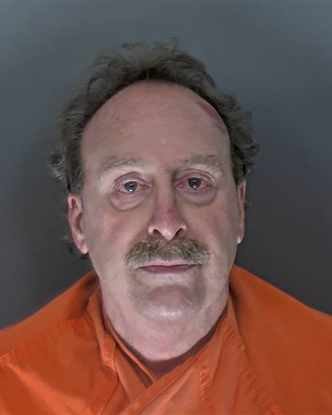 Booking photo of Sherman Peet
