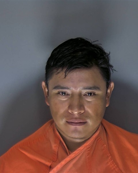 Booking photo of Aaron Rivera Roa