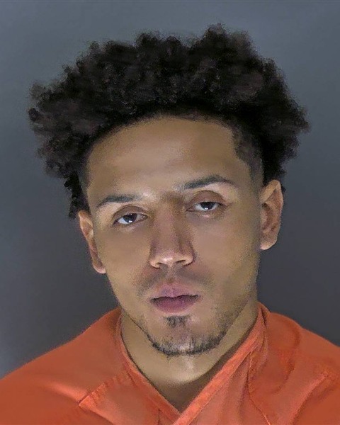 Booking photo of Gavin Tirado