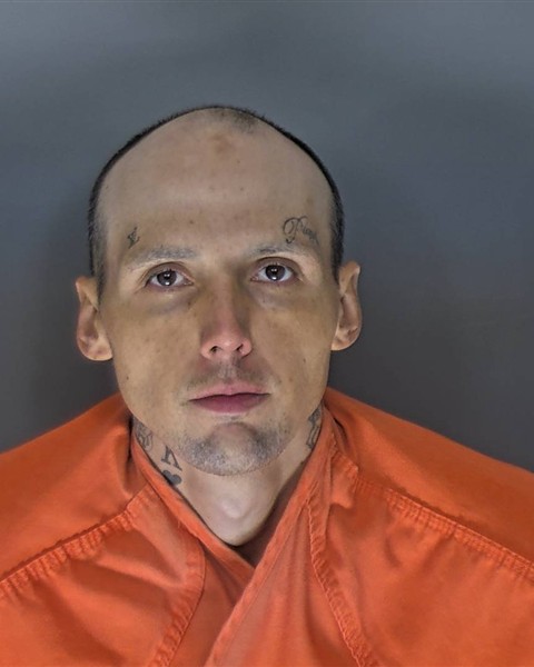 Booking photo of Brandon Albertson