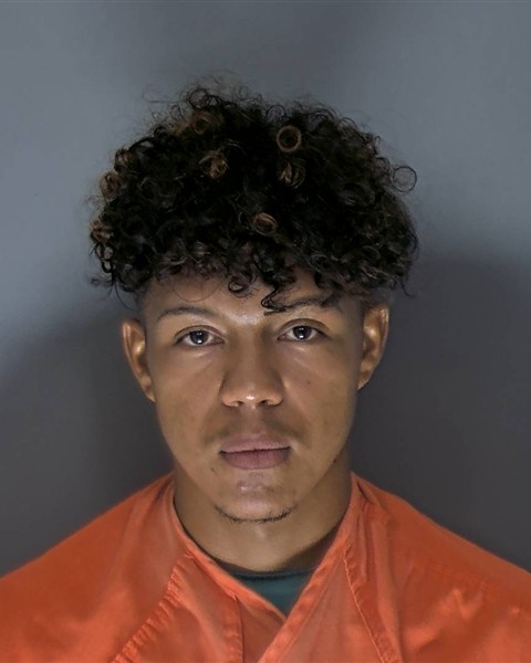 Booking photo of Sharlie Antonez Espinoza
