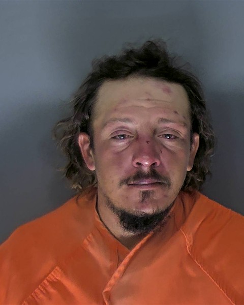 Booking photo of Christopher Allred