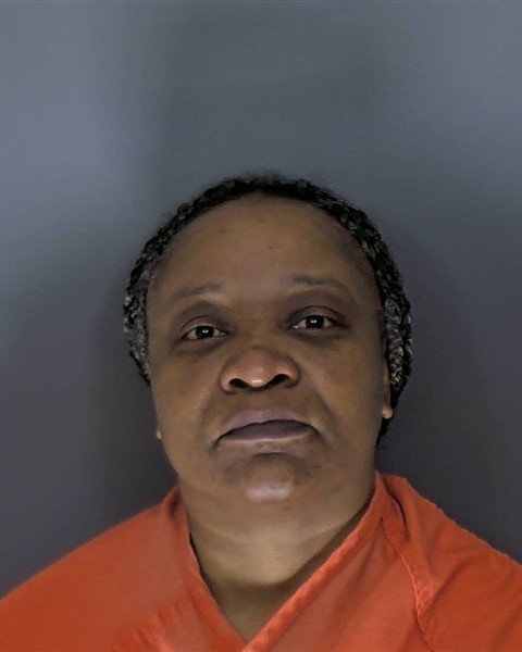 Booking photo of Tiffany Frisby