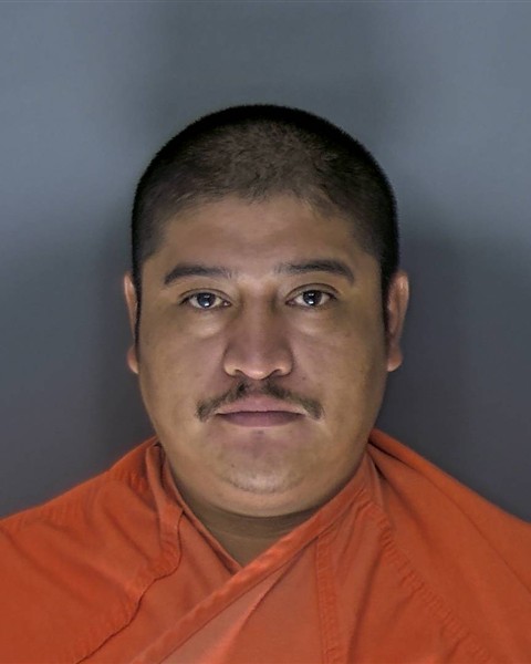 Booking photo of Hugo Lopez Espinoza