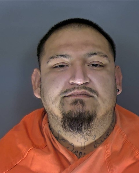 Booking photo of Victor Alcazar