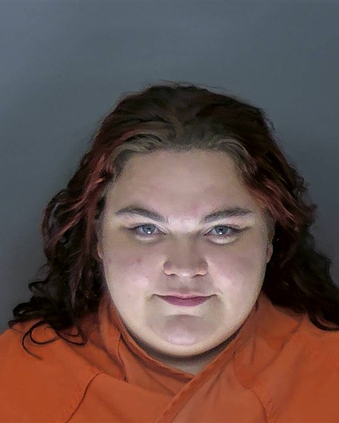 Booking photo of Hailey Todd