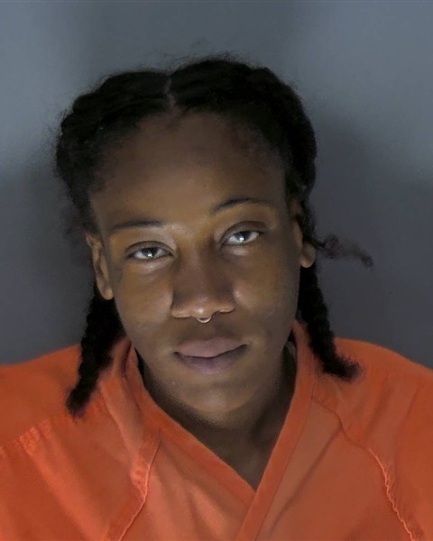 Booking photo of Ashia Jones