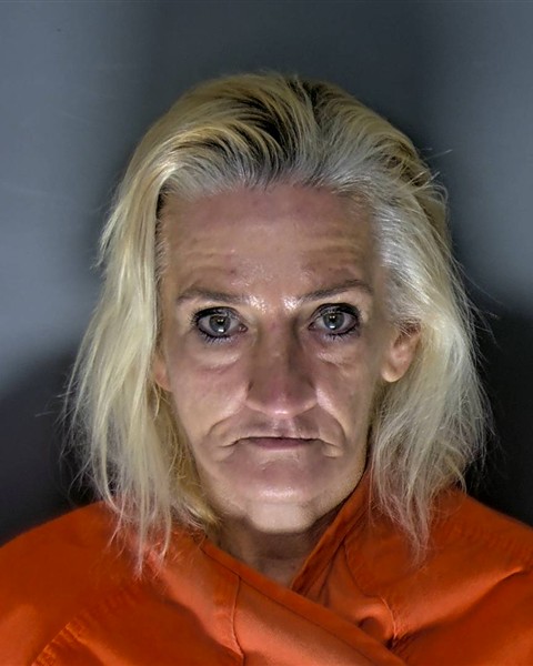 Booking photo of Mary Campbell